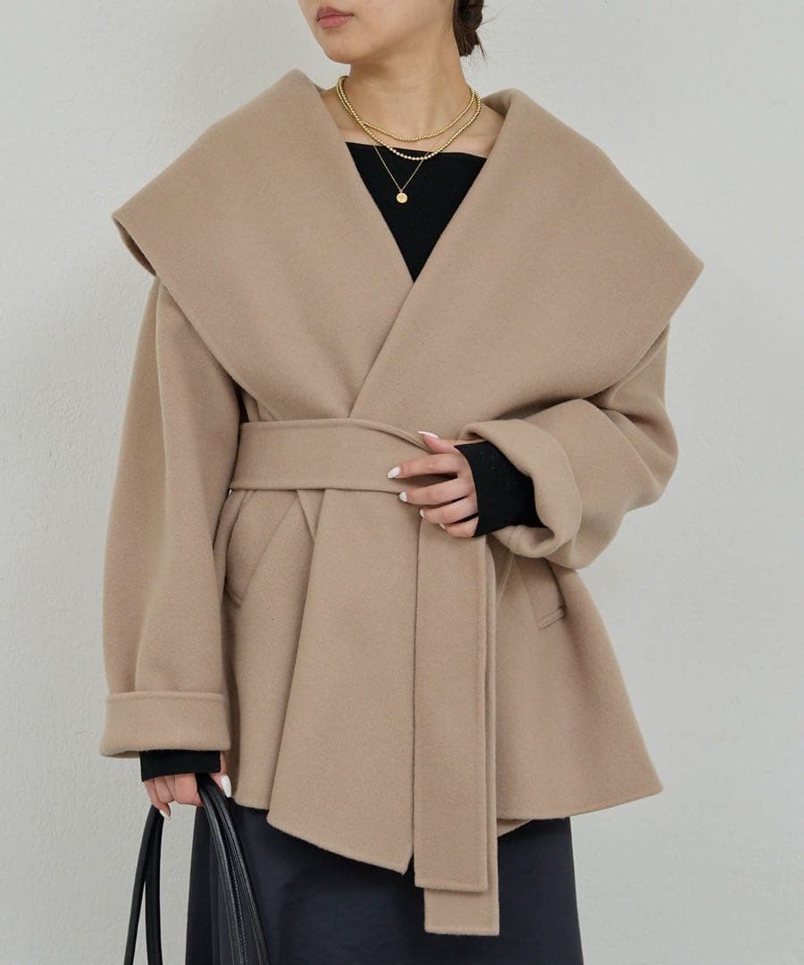 【新品未使用品】 25AW GALLARDAGALANTE リバーショールコート