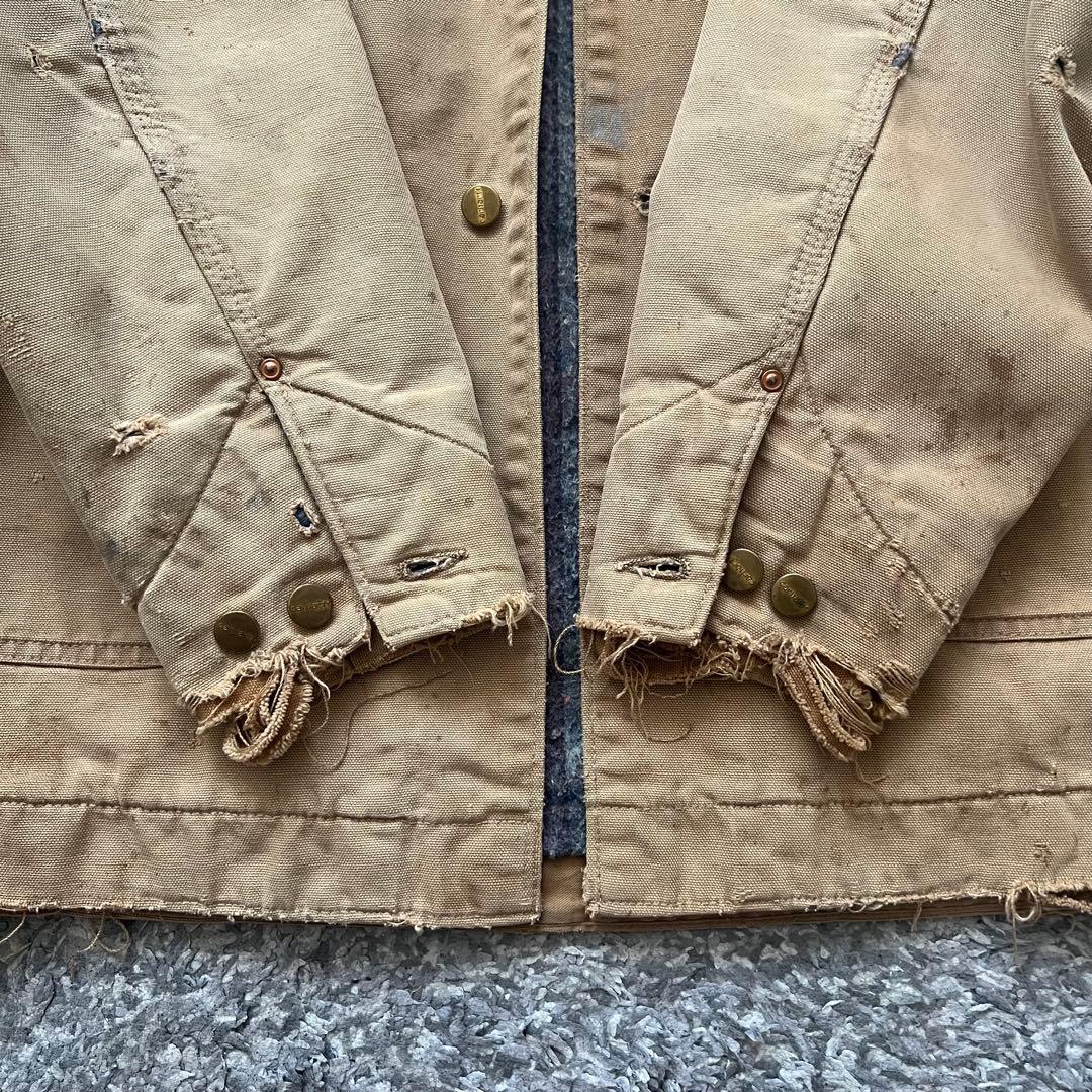 70s カーハート チョアコート 42L ボロ carhartt ジャケット