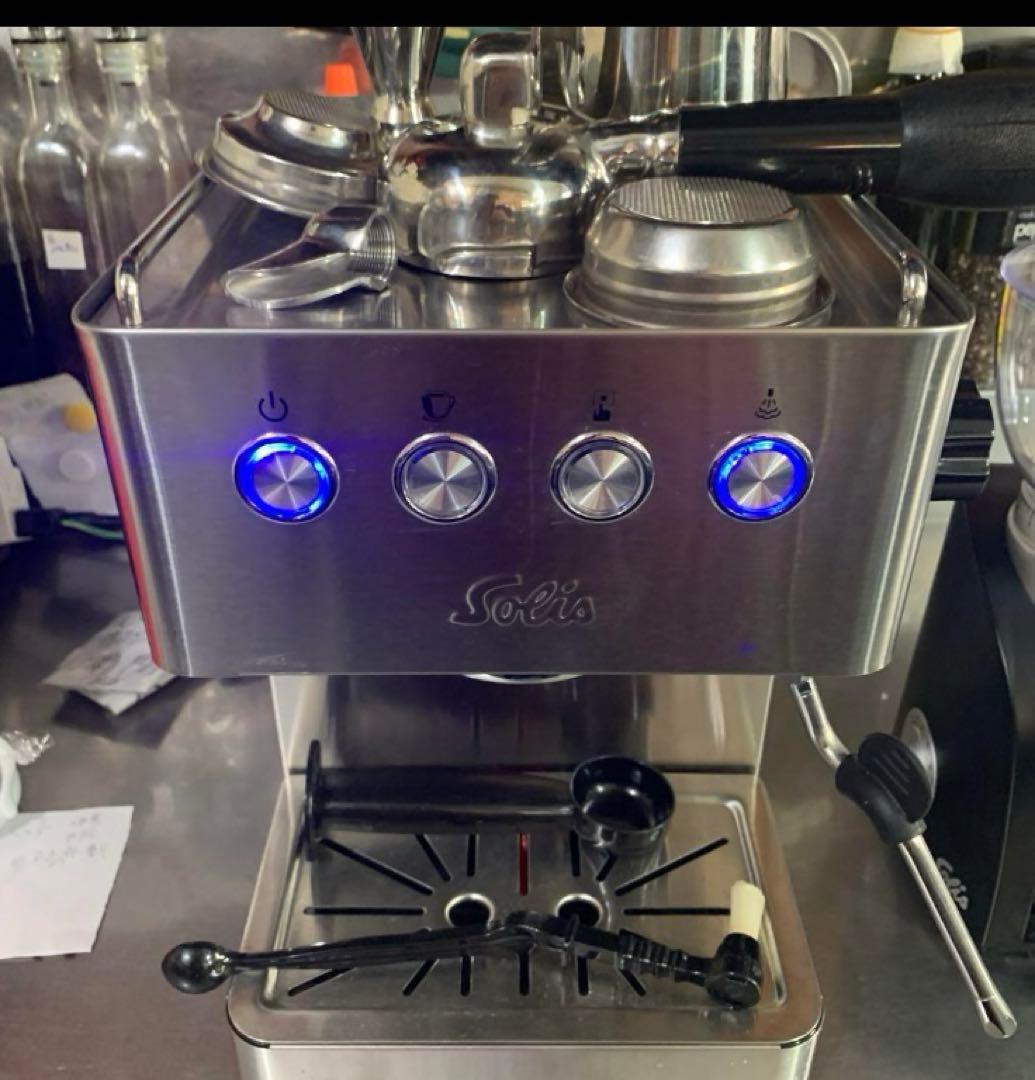 Solis エスプレッソマシン 本体とグラインダーセット売り