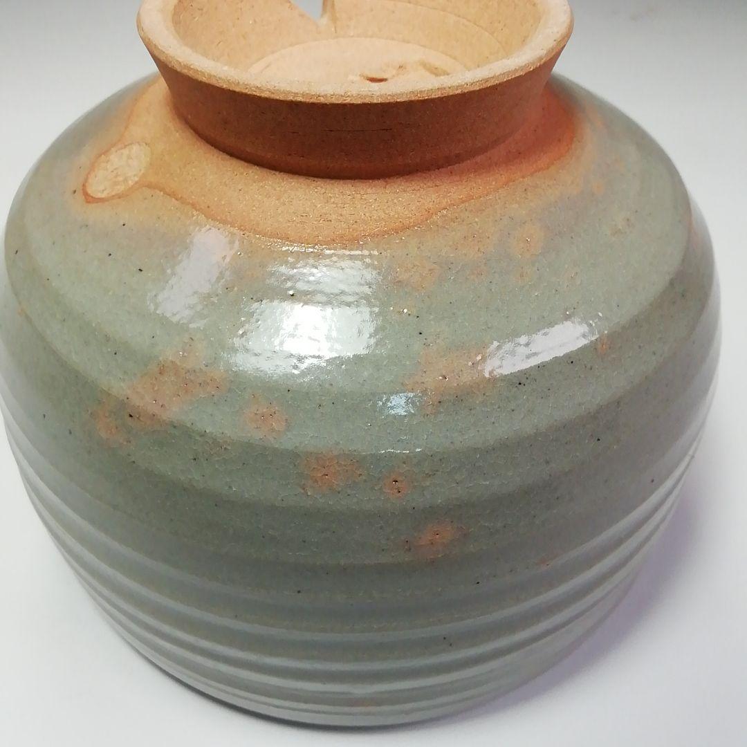 Ｓ３８５　茶碗　『乾山　桃　茶碗』『三代目　加藤利昇作』　共箱　抹茶碗　茶道具