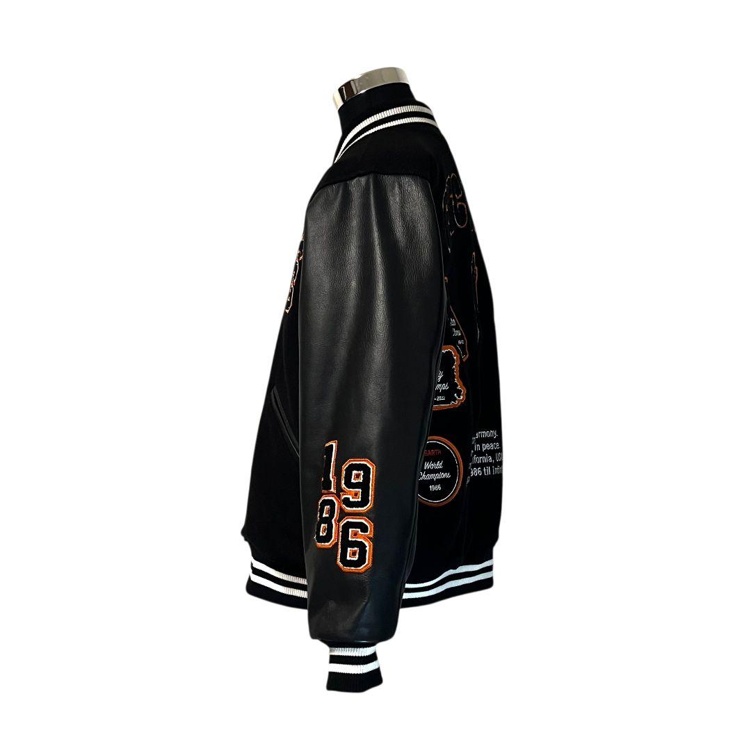 【牛革】【L】FTC SF VARSITY JACKET スタジャン メンズ