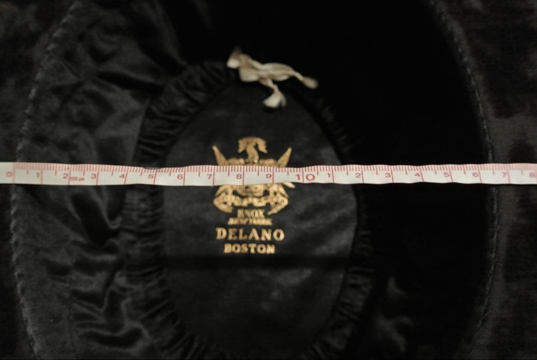 激レア 10s VINTAGE Knox Top Hat 7 3/8 59cm