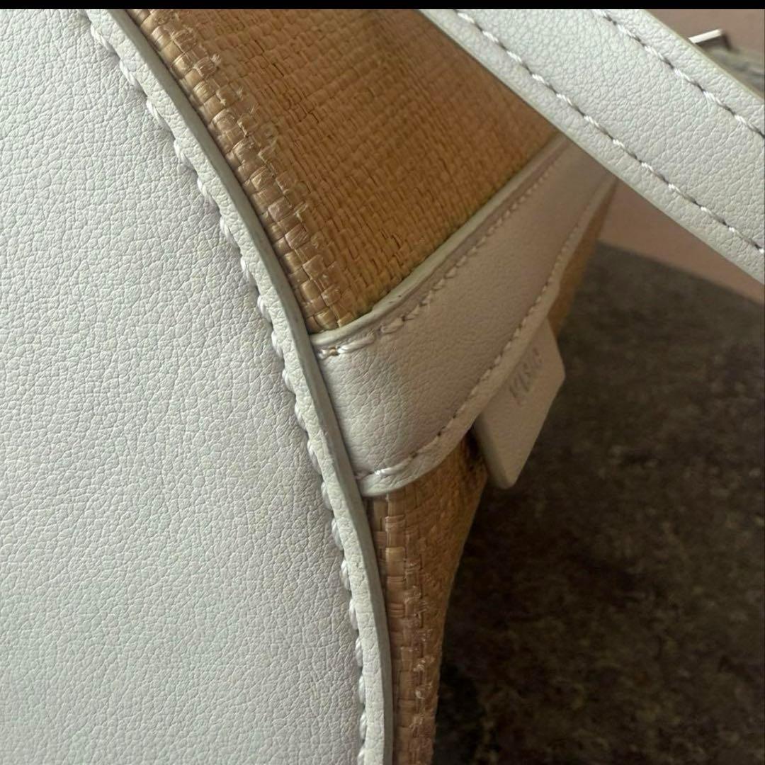 【専用】【極美品】VASIC Club Mini Raffia アイボリー
