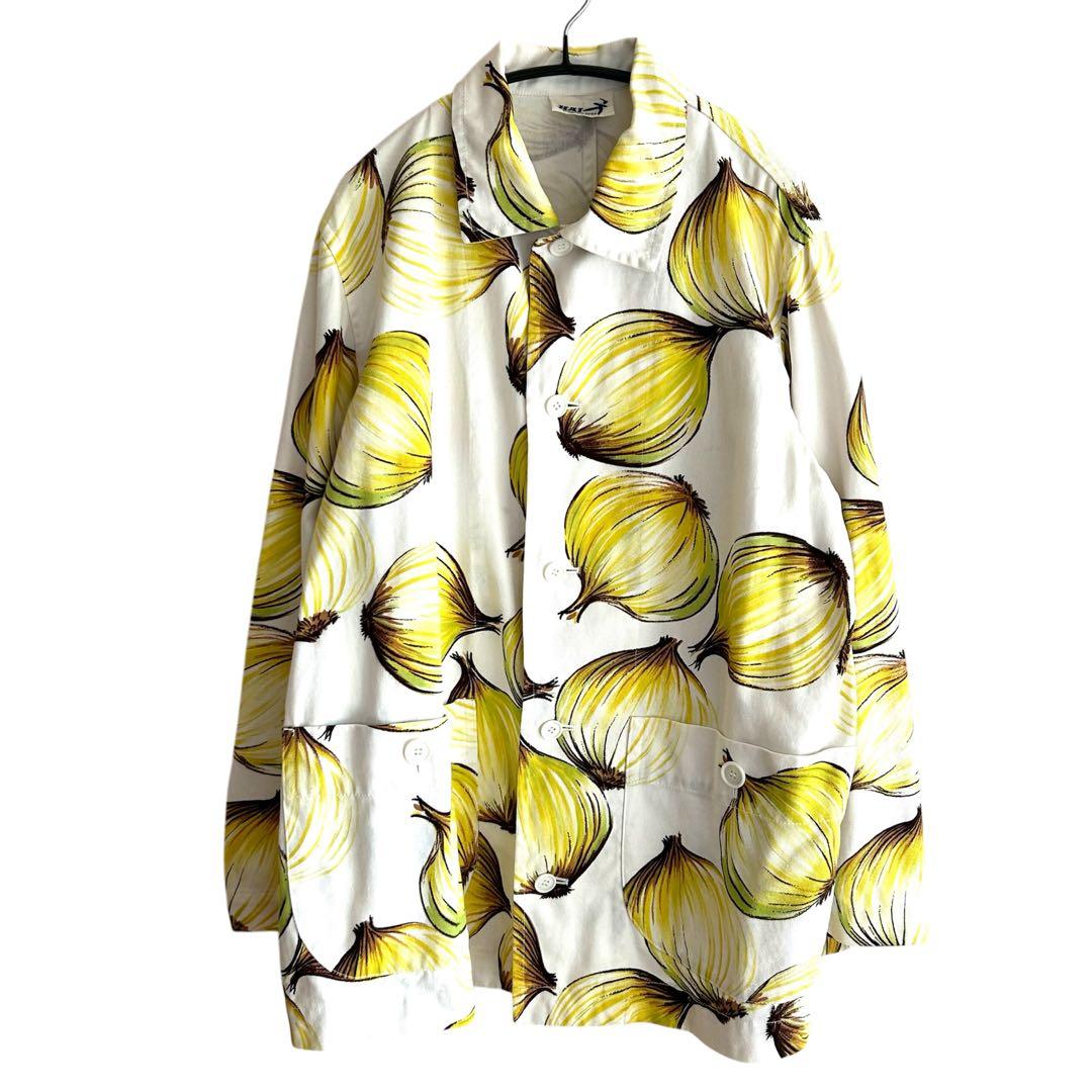 HAI SPORTING GEAR タマネギ総柄 コットンジャケット M