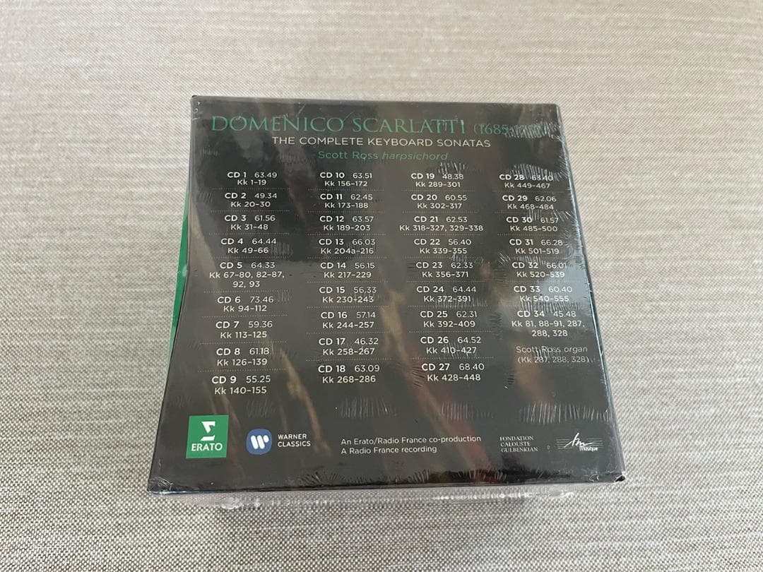 【未開封】【34CD】SCARLATTI（スコット・ロス）