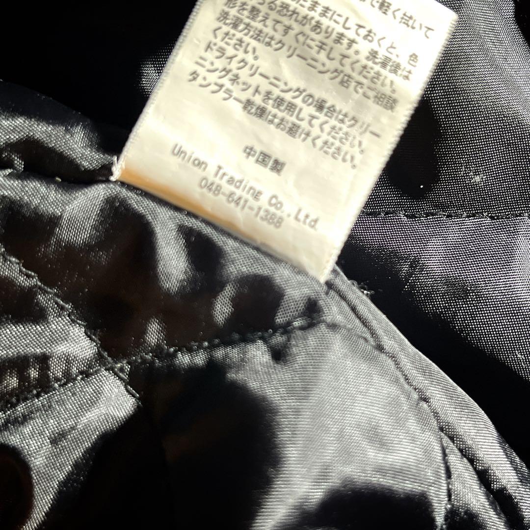 HOUSTON ファラオジャケット　スタジャン　キルティング　メルトンウール