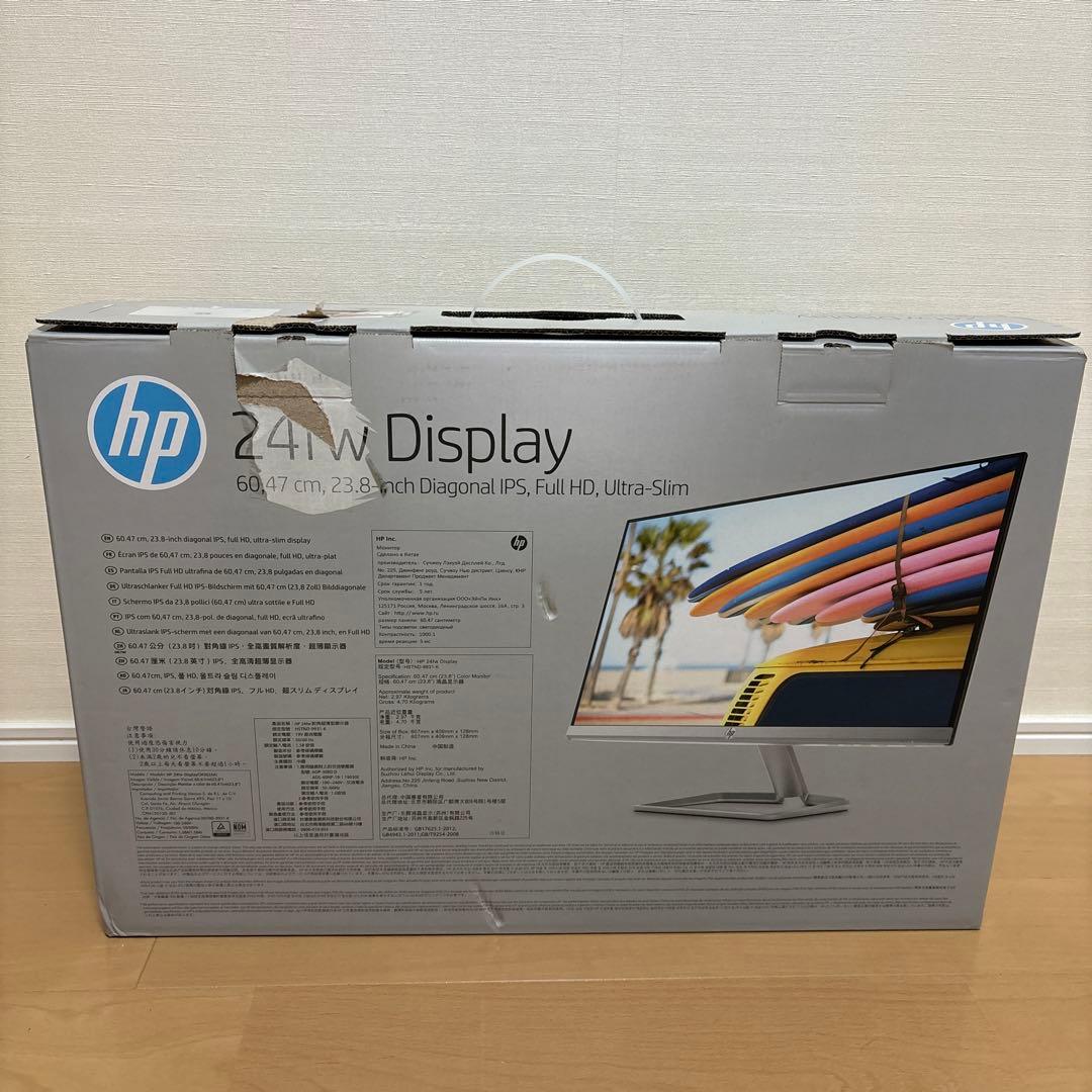 ディスプレイ・モニター本体 hp 24fw Display