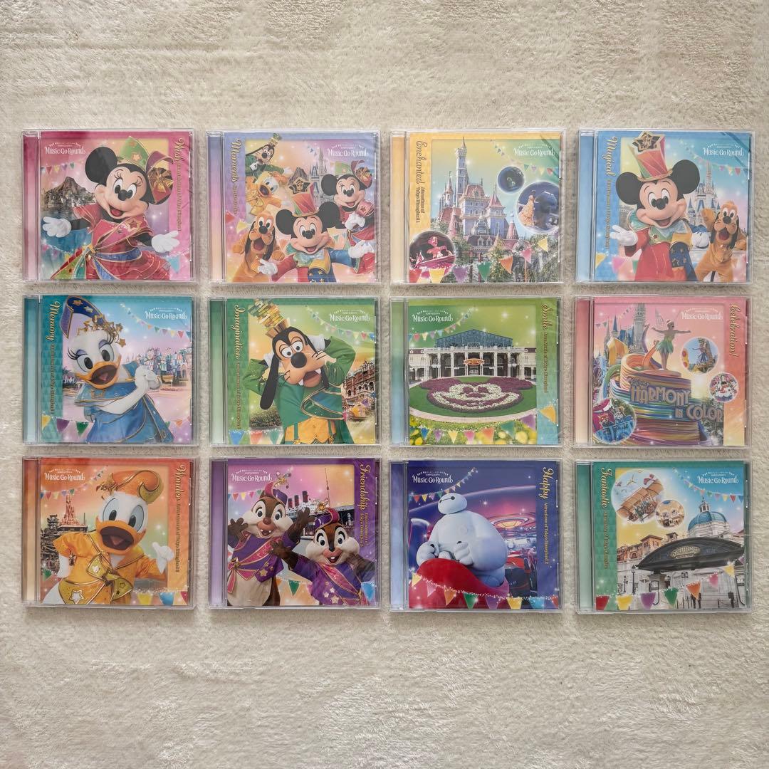 ディズニー ユーキャン Music Go Round CDセット（155曲収録）