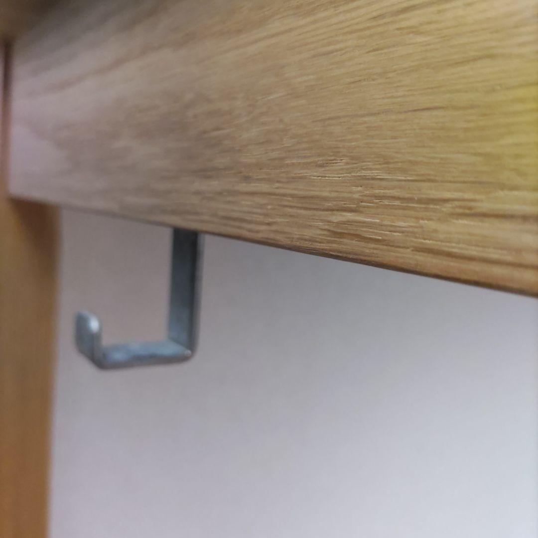 無印良品　デスク　勉強机　オーク材