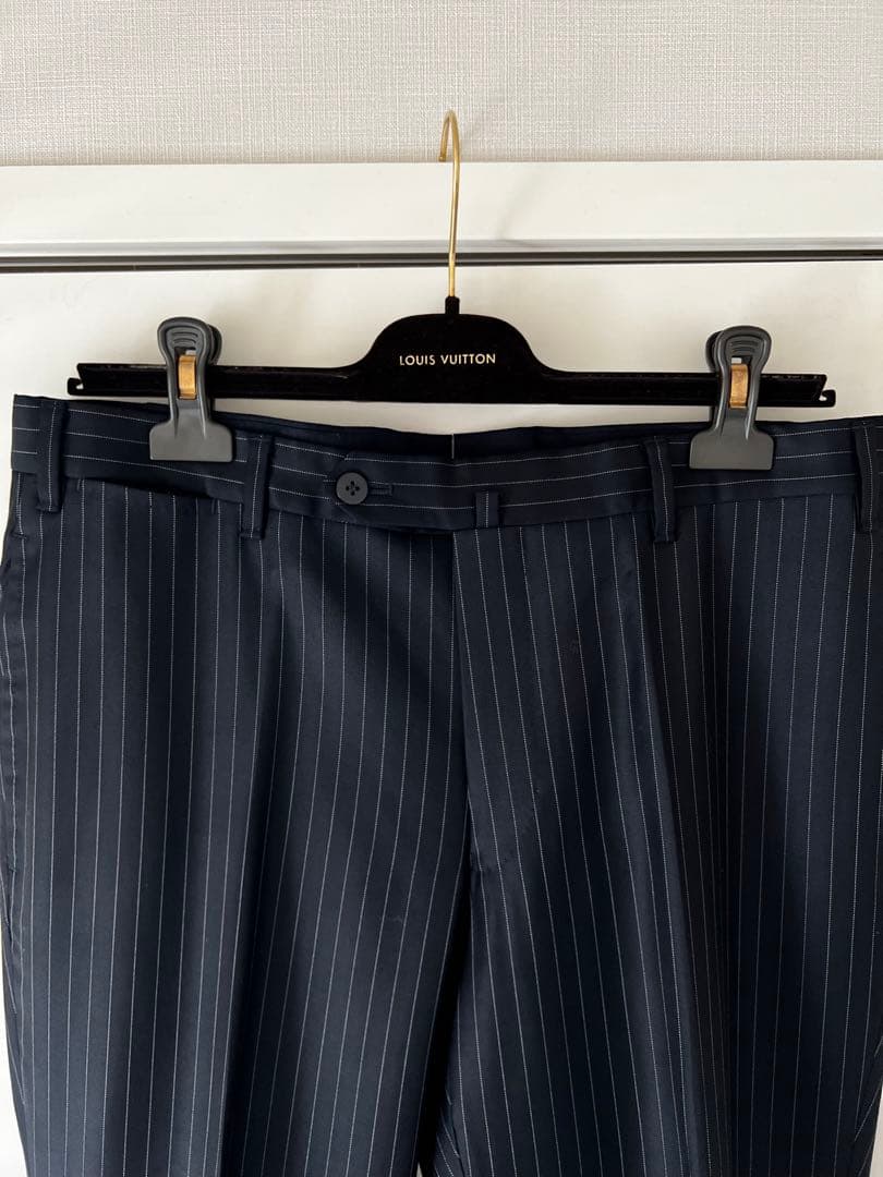 ★美品★ソブリン/アローズ/スーツ/48/ネイビー/ビジネス/メンズ/秋冬