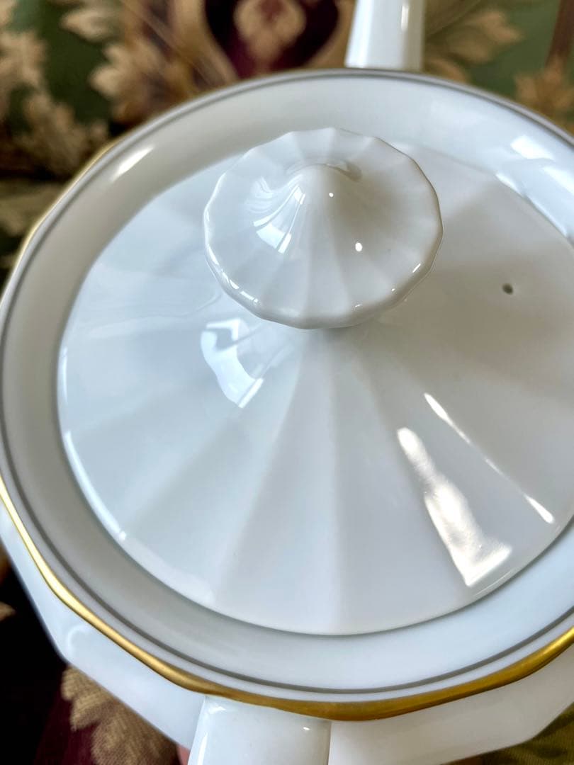 ロイヤルコペンハーゲン ヴィンテージ ホワイトパレス ゴールドポット他3点セット