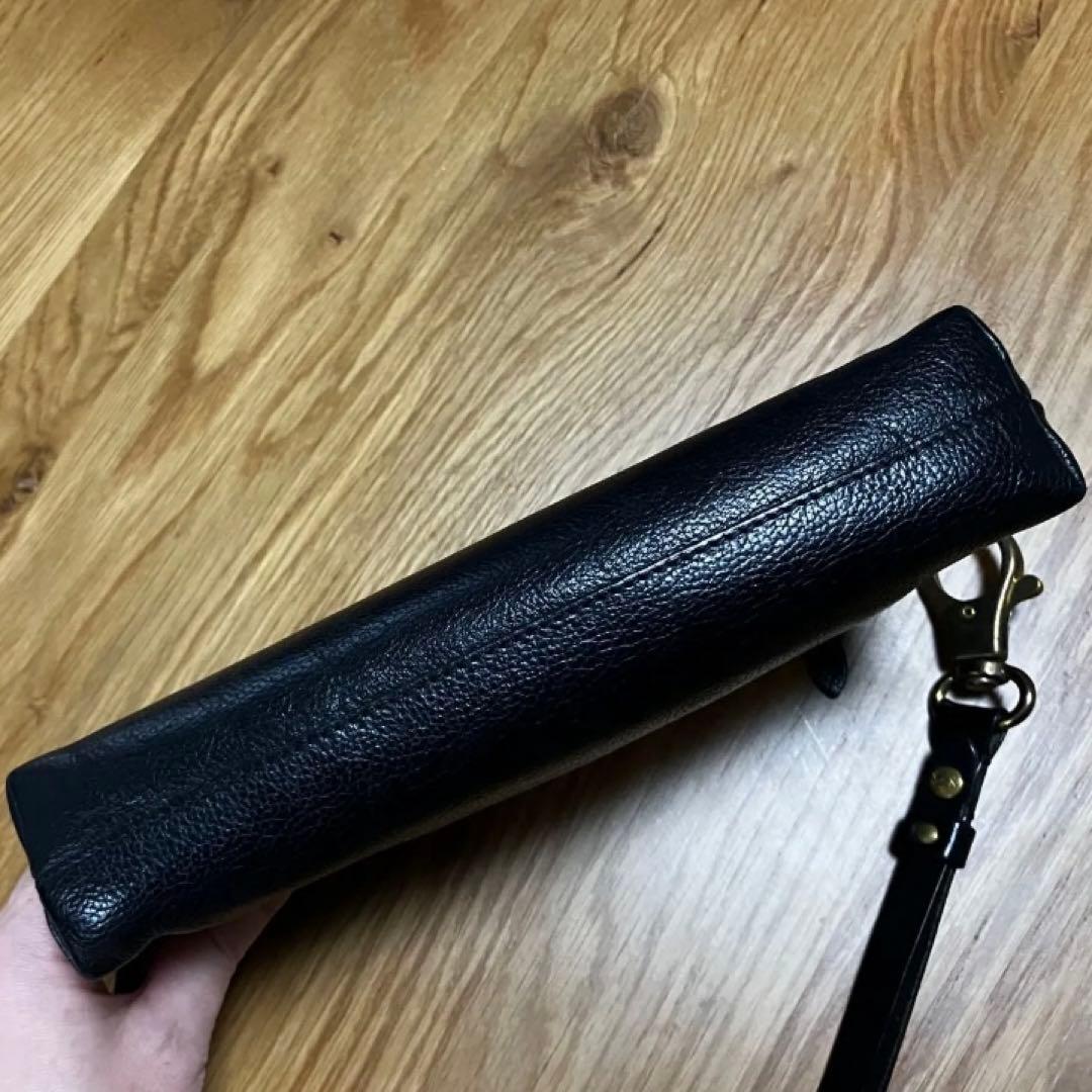 イルビゾンテ ショルダーバッグ 本革 レザー ブラック