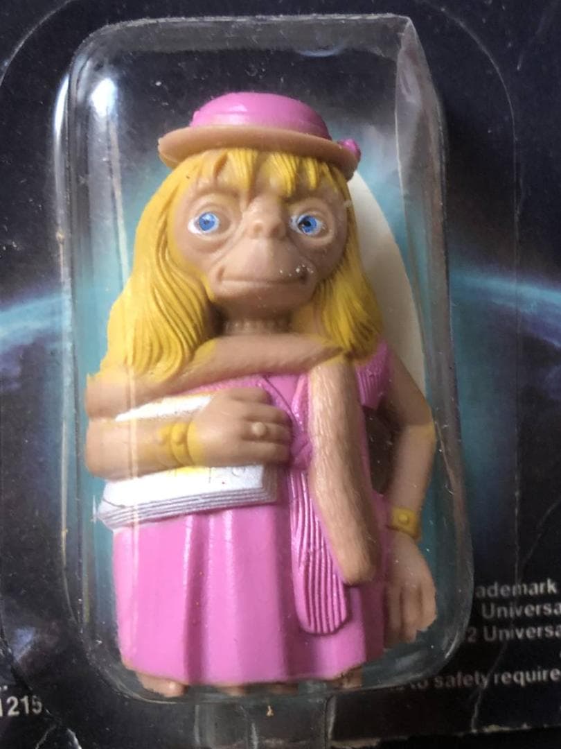 『映画E.T.』1982年 フィギュア 4点セット SF　ビンテージ　宇宙人