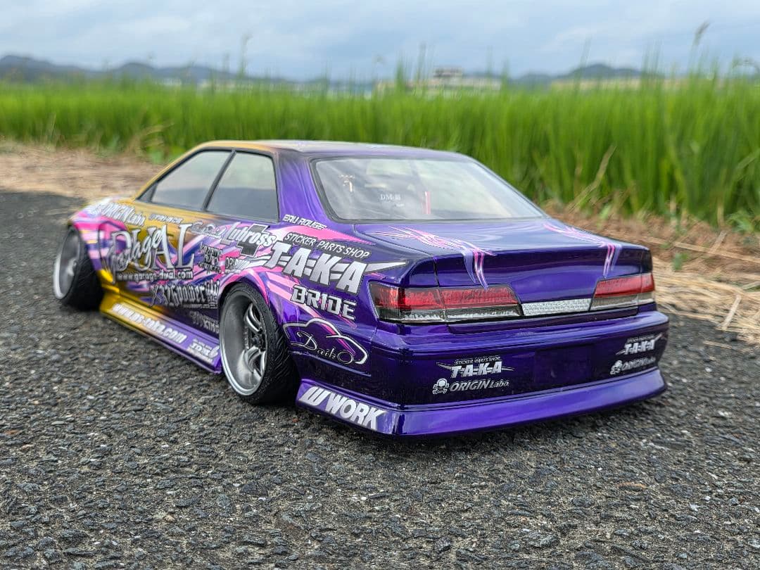 パンドラRC　BNスポーツ　JZX100 マークII　制作済ラジコンホディ