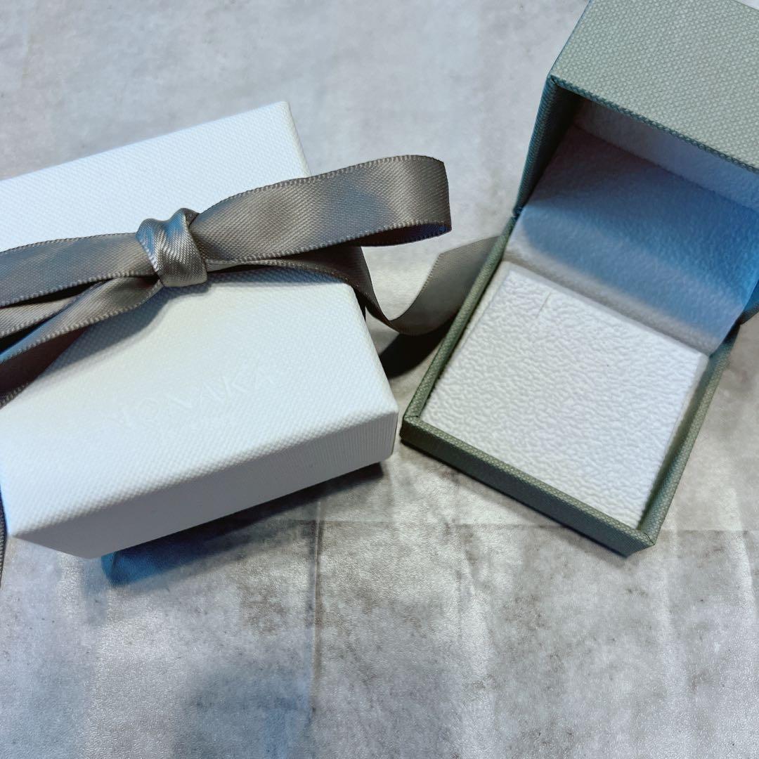 monaka ロックピアス ピンクオパール k18