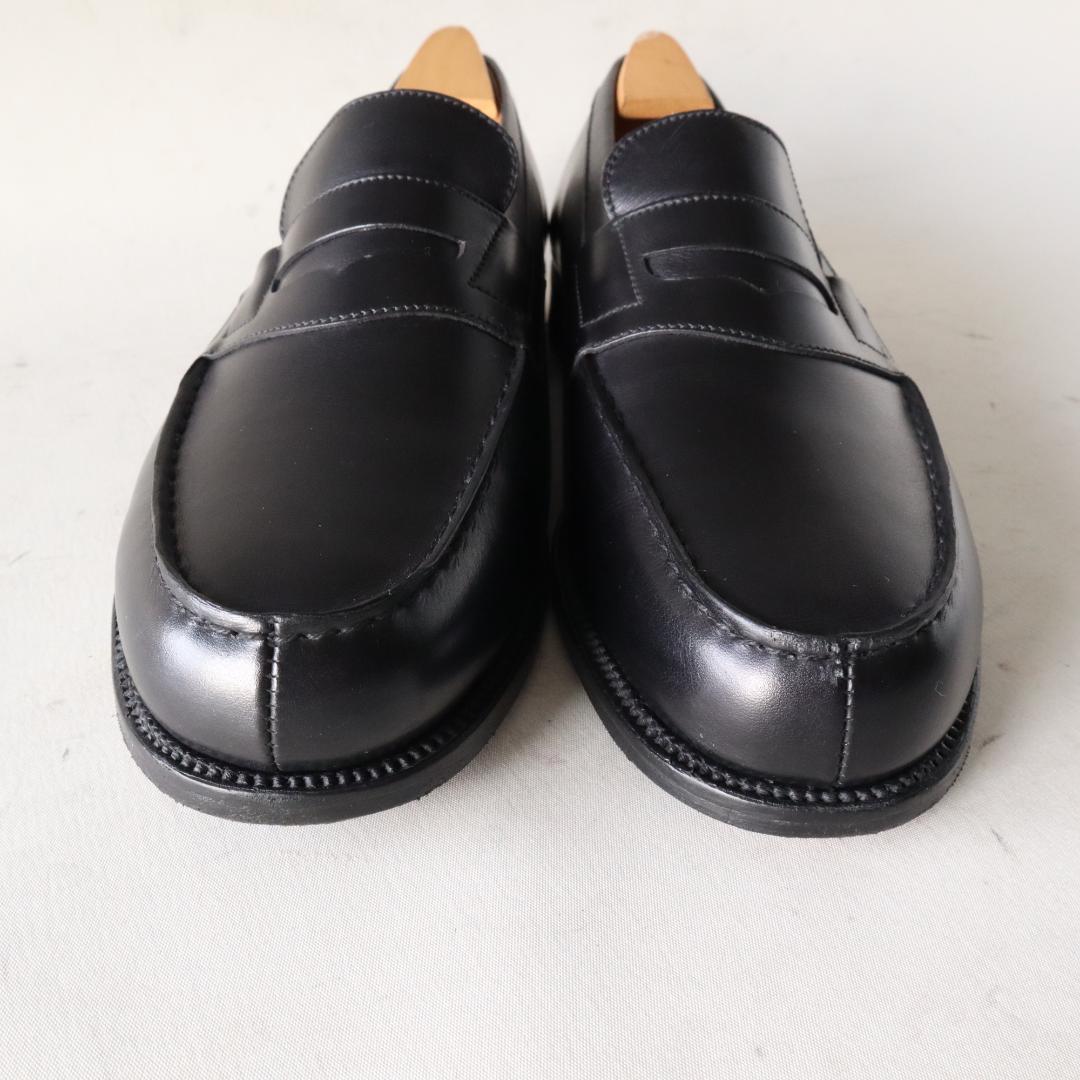 美品J.M. WESTON 180シグニチャーローファー 7C ブラック 黒