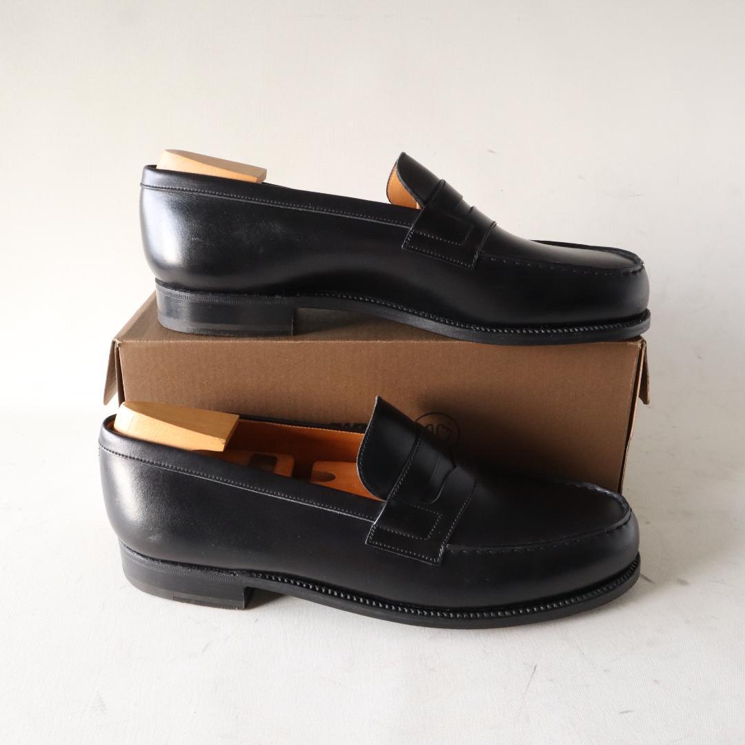 美品J.M. WESTON 180シグニチャーローファー 7C ブラック 黒