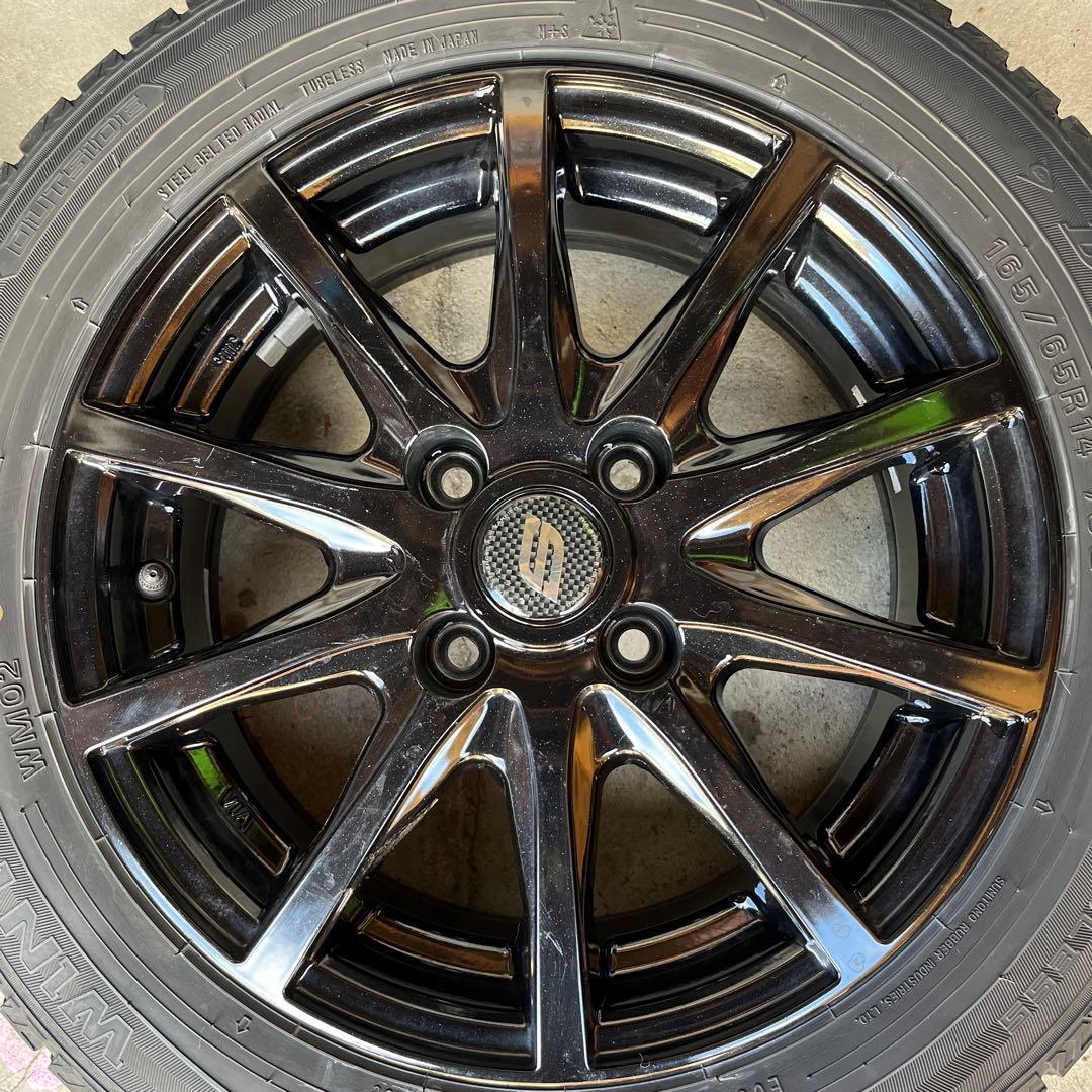 ① 165/65r14 スタッドレス ホイールセット