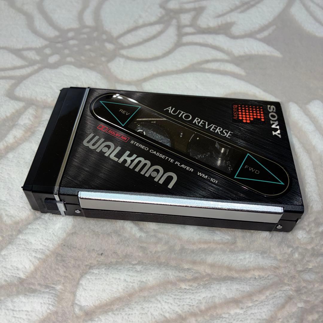 美品　WM-101 WALKMAN ポータブルカセットプレーヤー ウォークマン