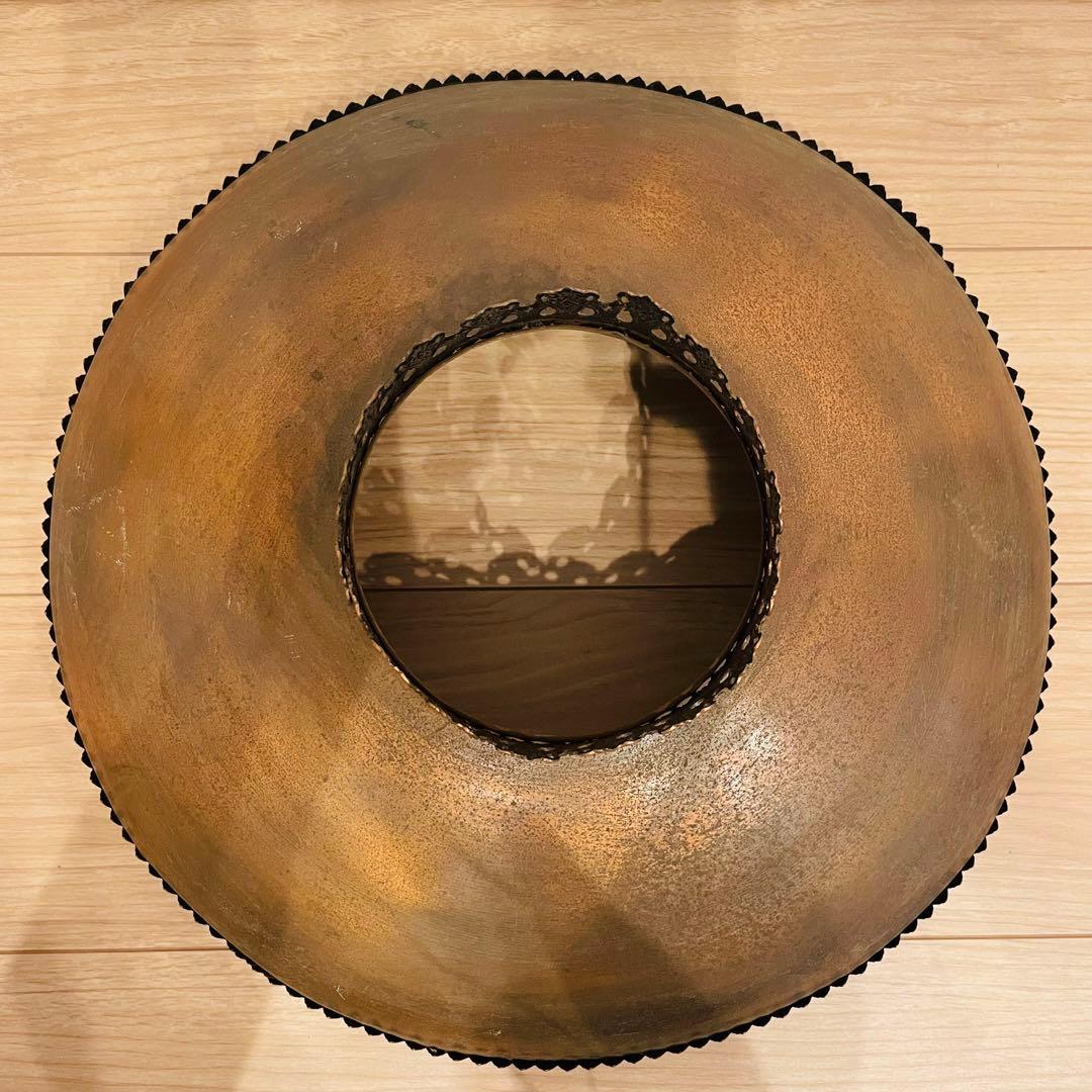 アンティーク 吊り下げランプ アイアン照明 レトロガラスペンダントランプ灯 電傘