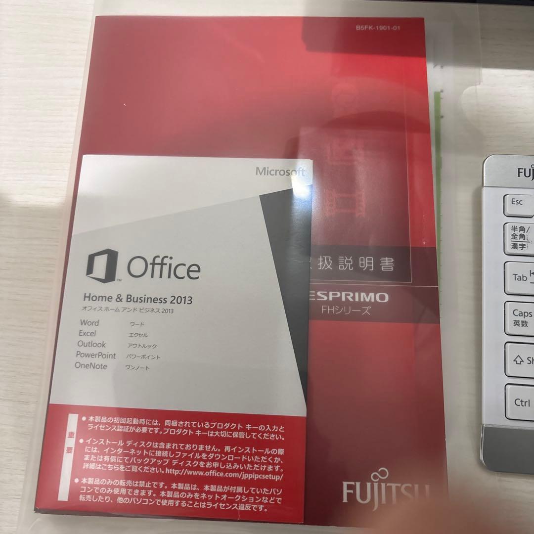 富士通　パソコン　ESPRIMO　FH78/LD FMVF78LDWYジャンク品