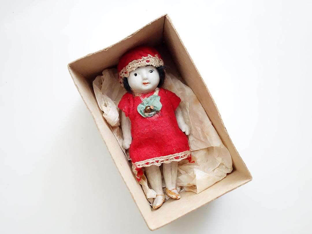 明治ビスクドール　市松人形　和製ビスクドール　　　Z92