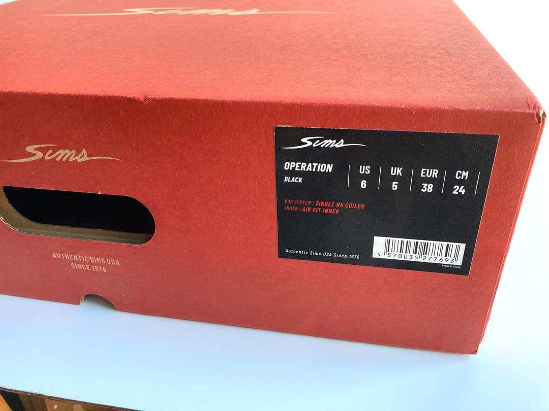 美品　SIMS シムス　スノーボード　ブーツ　24.0