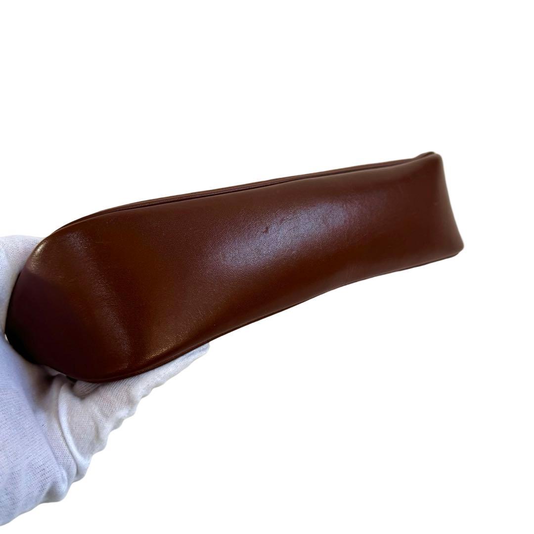 BURBERRY バーバリー ハンドバック レザー ヴィンテージ ブラウン