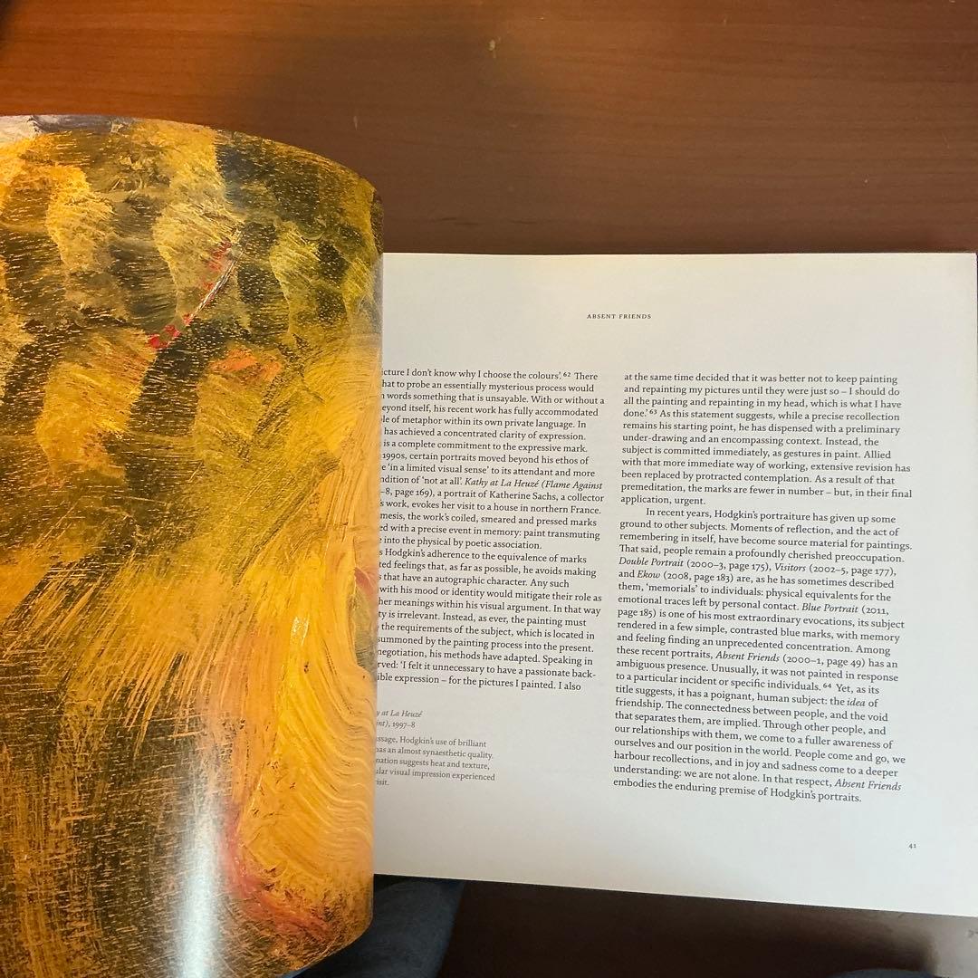 ハワード・ホジキン【Absent Friends】Howard Hodgkin