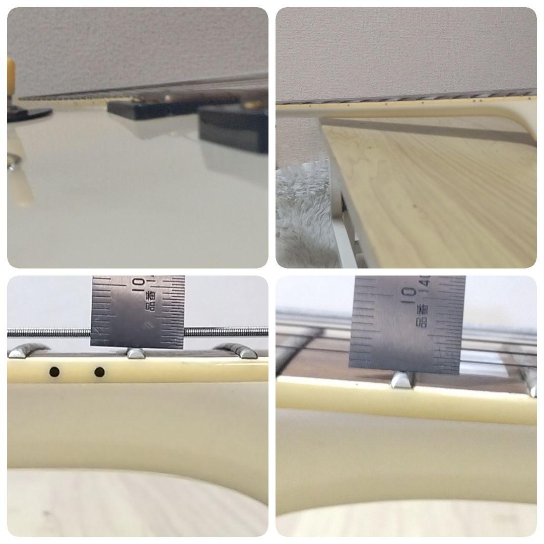 【中古】Blitz　エレキギター　レスポールタイプ　ホワイト　【99】