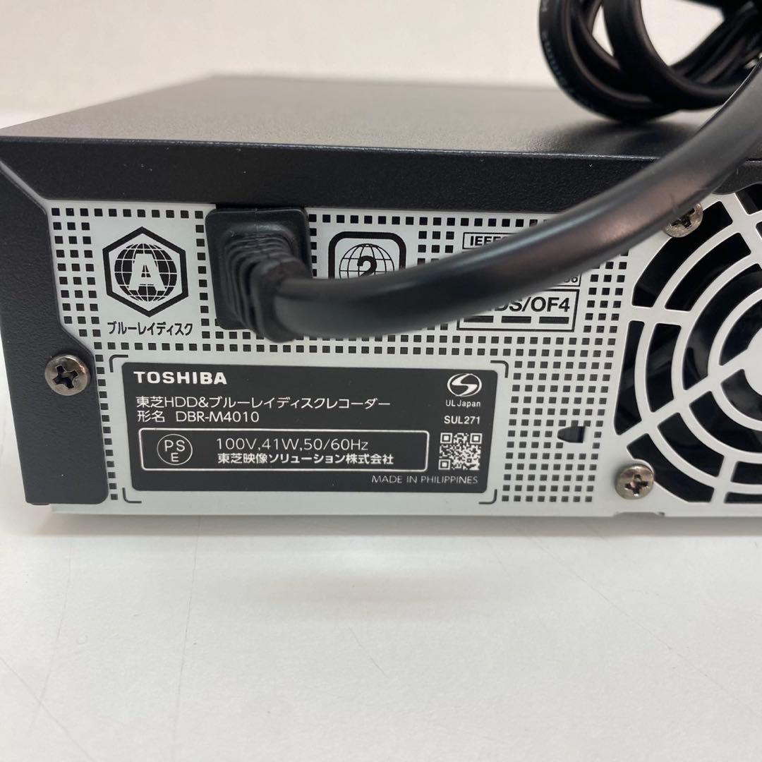 東芝 HDD&ブルーレイレコーダー DBR-M4010 4TB 2021年製