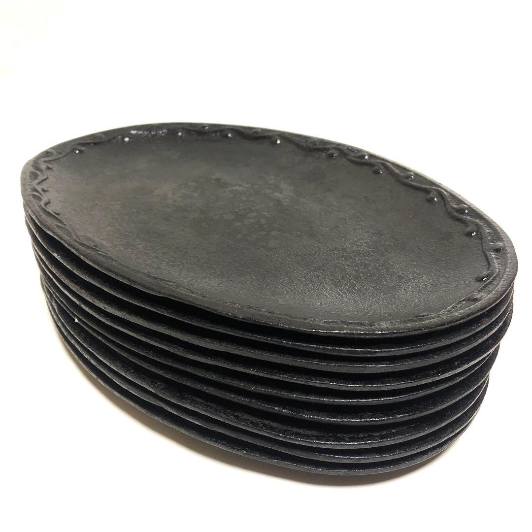 ■ステーキ皿　9客セット■店舗用品・業務用・レストラン・食堂・居酒屋