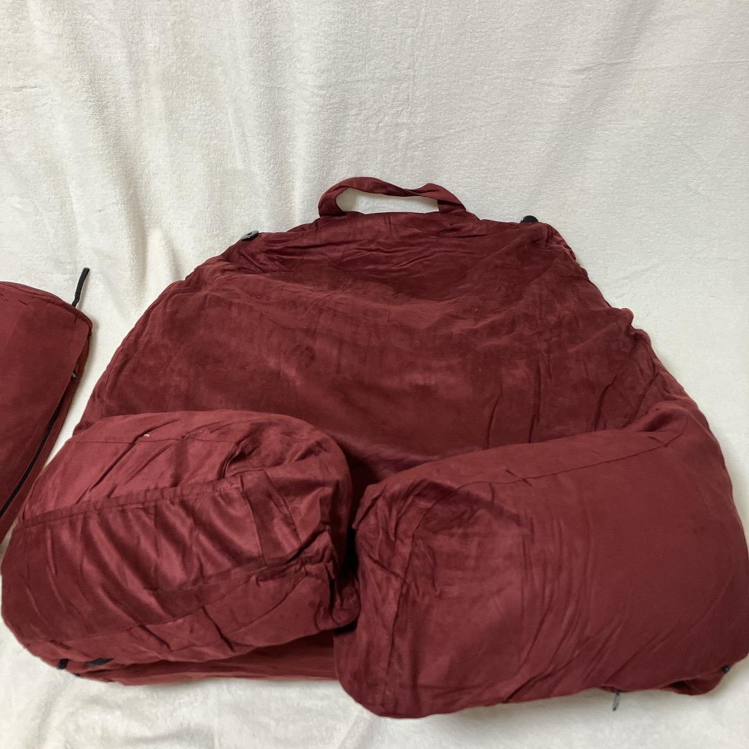 ✨ アリゾナマルーン　Husband Pillow XXL、大型クッション