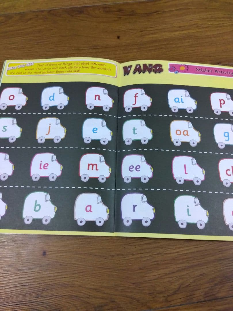 [新品　未使用]　Jolly Phonics Activity Book 1-7