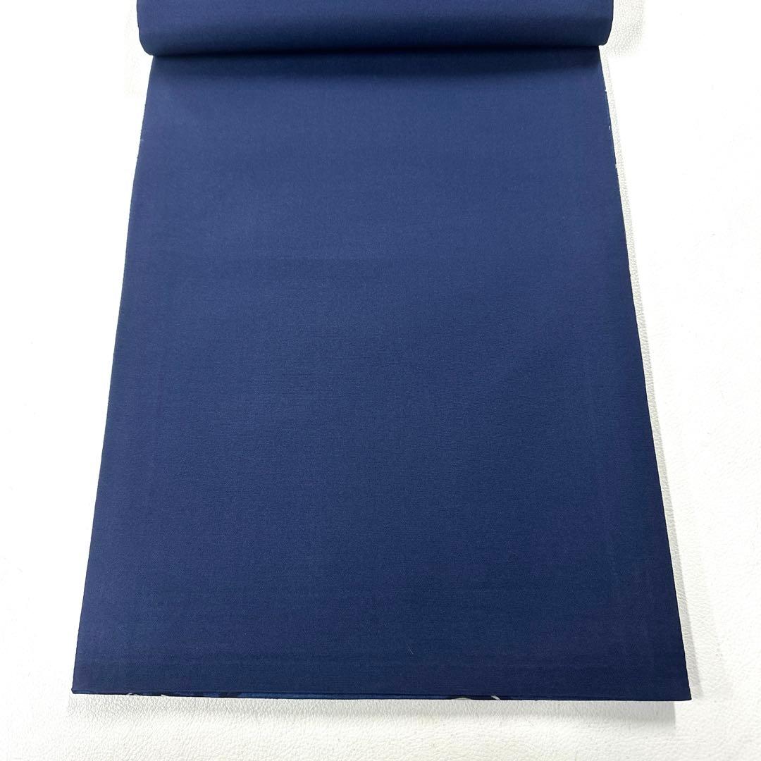 専用帯4732 ●高級 正絹 紬 藍型 全通 袋帯