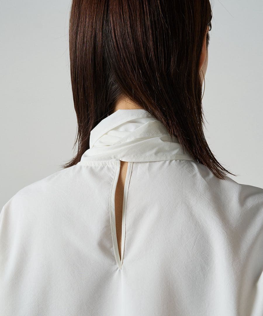 【Atelier N°5/アトリエヌメロサンク】タイプライターボウタイブラウス