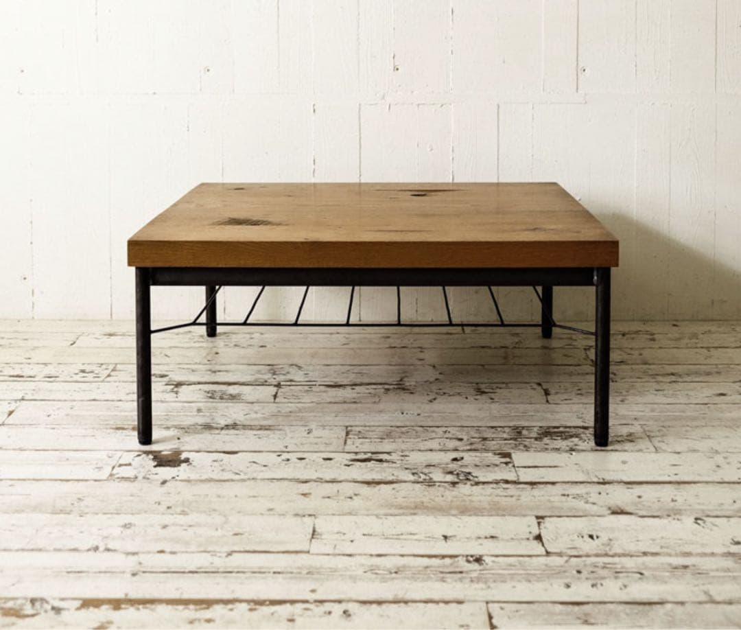 TRUCK FURNITURE ローテーブル　OAK IRON-LEG