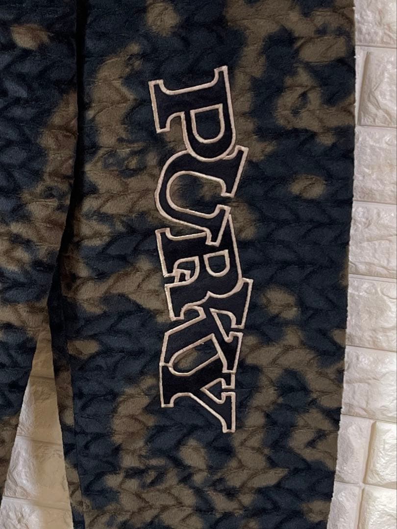 専用品 PURKY パーキー ベロア調 ジャージ セットアップ 黒茶 フリー