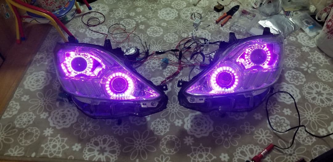 最終値下げ！アルファード　20 流星　加工　ヘッドライト