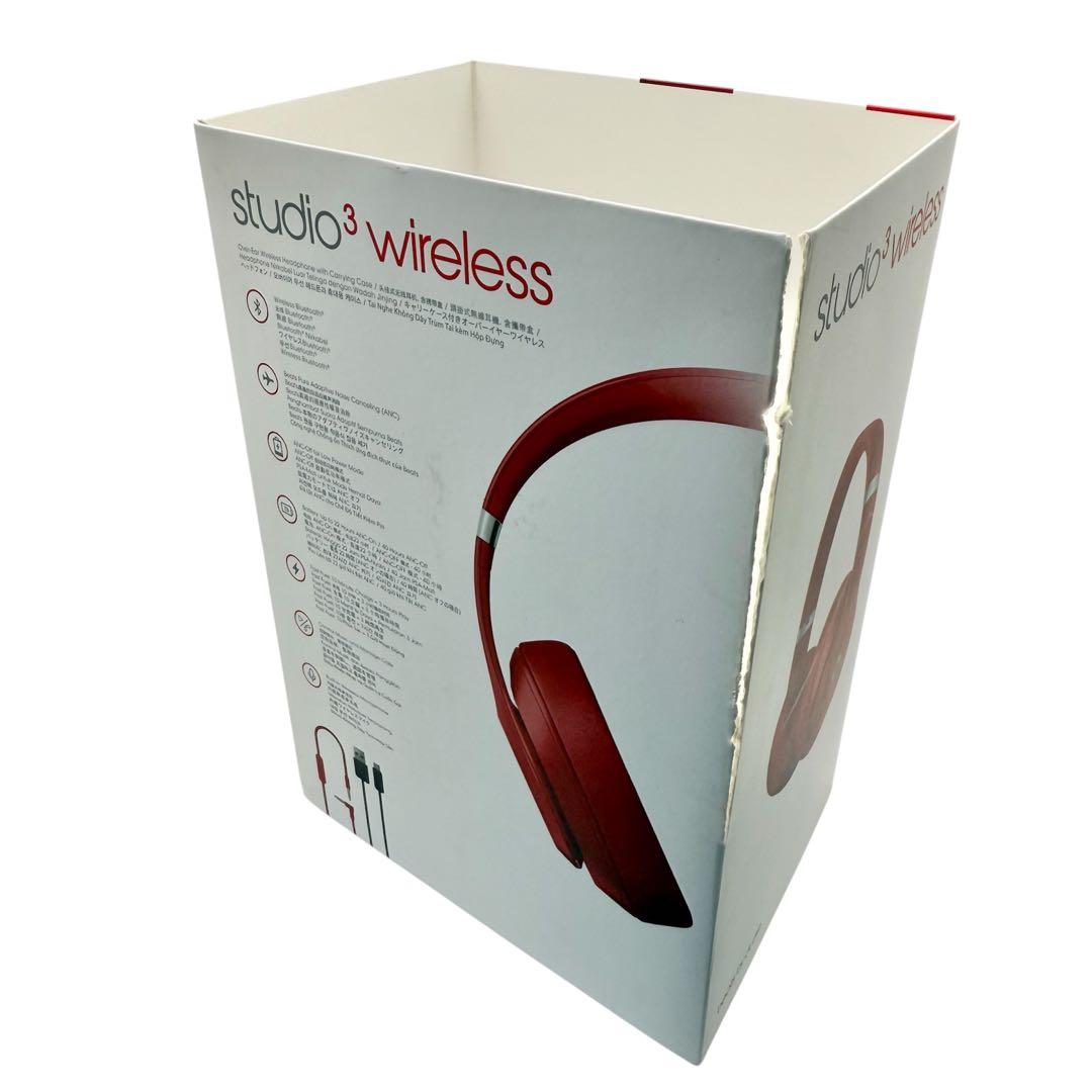 Beats Studio3 Wireless レッド 動作OK 919-21