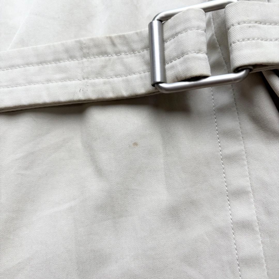 エルメス マルジェラ期 コットンサファリジャケット ベルト 長袖 H刺繍ボタン