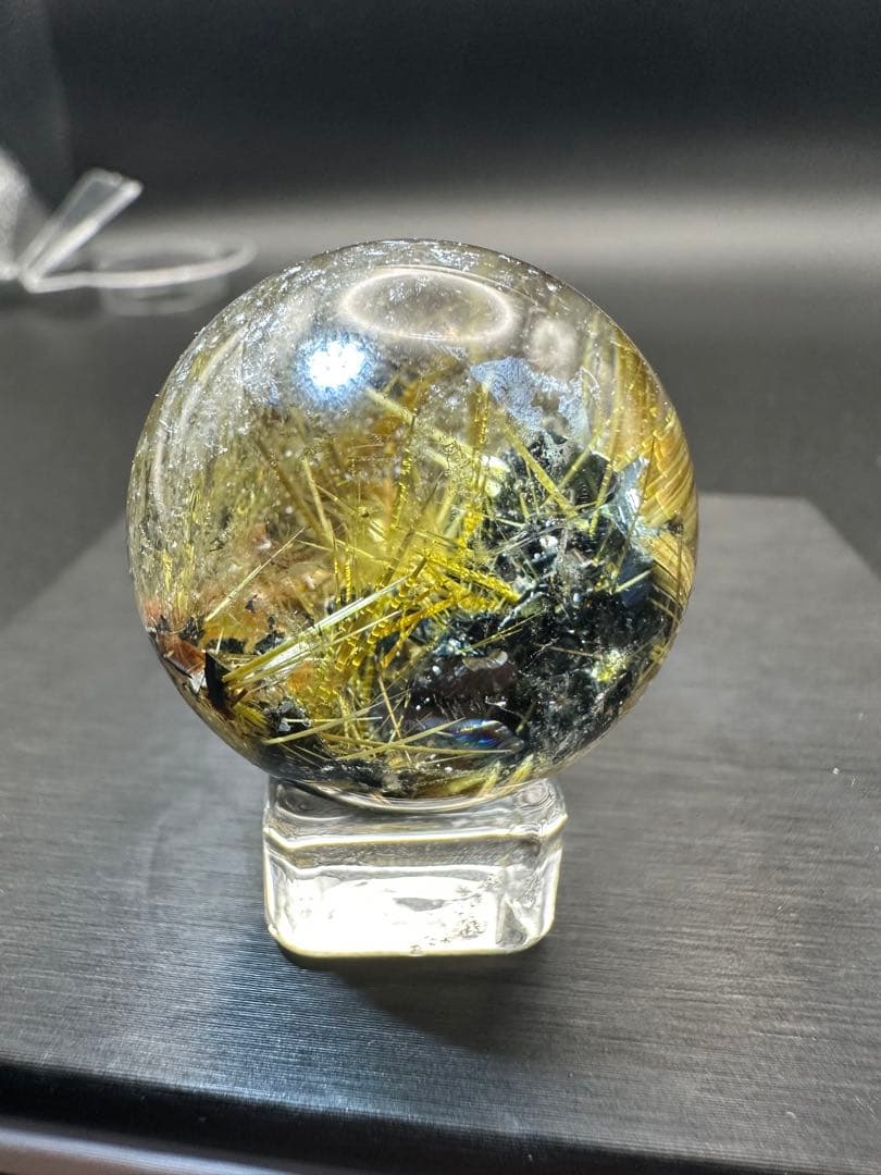 太陽放射ルチル　スフィア3.2cm