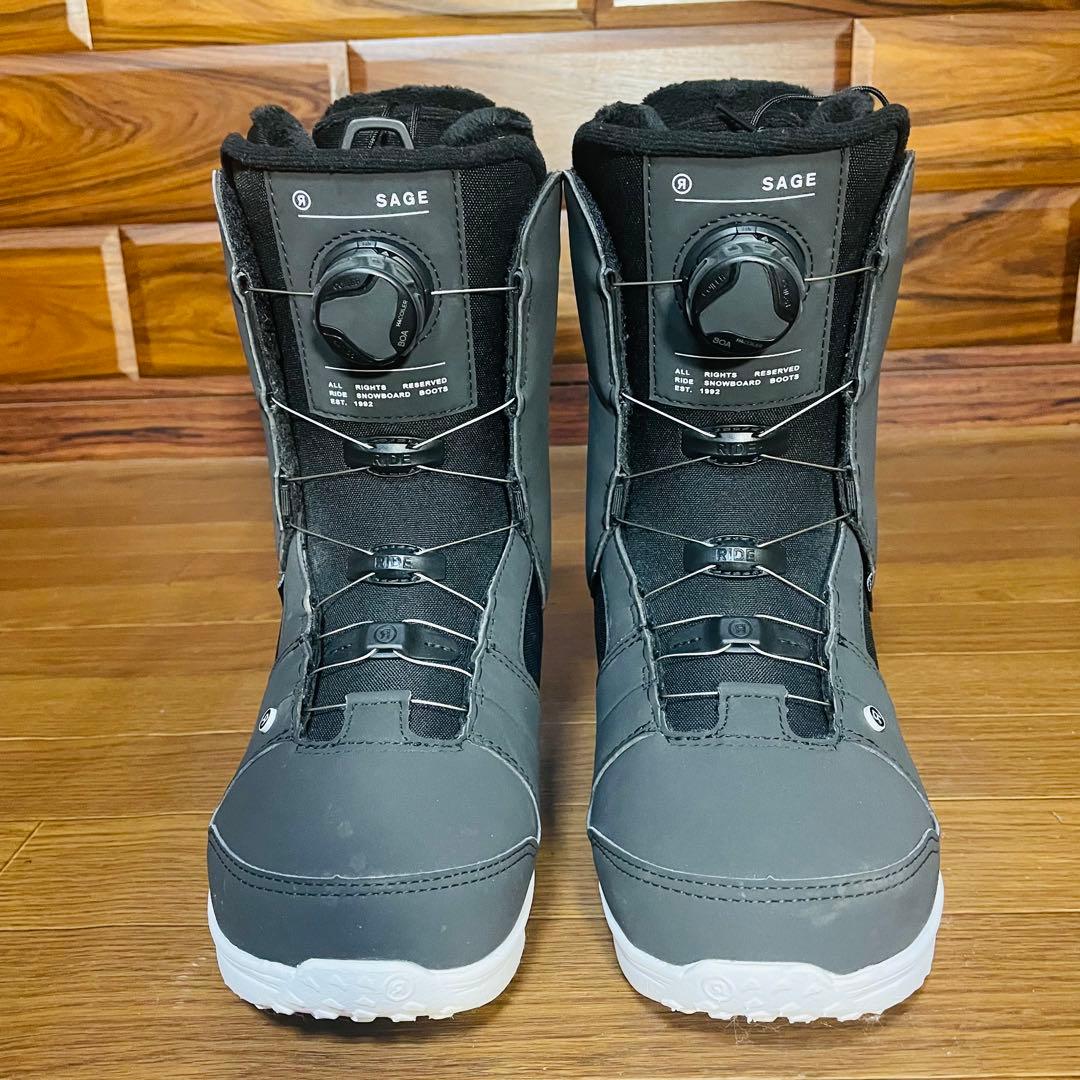 【超美品】RIDE ライド　SAGE BOA スノーボードブーツ 24.5cm