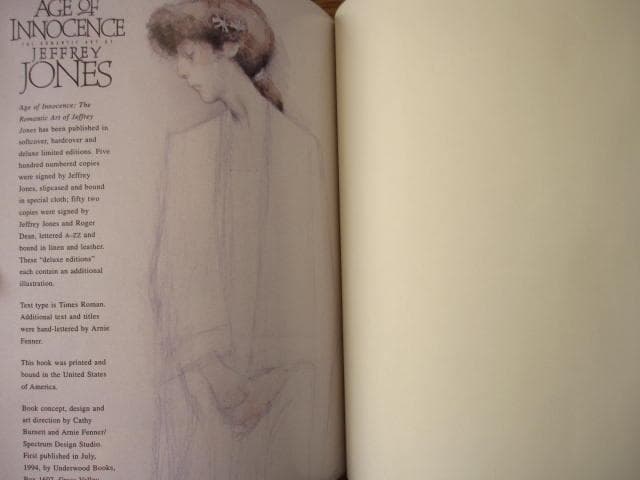 The Romantic Art of Jeffrey Jones　限定500部
