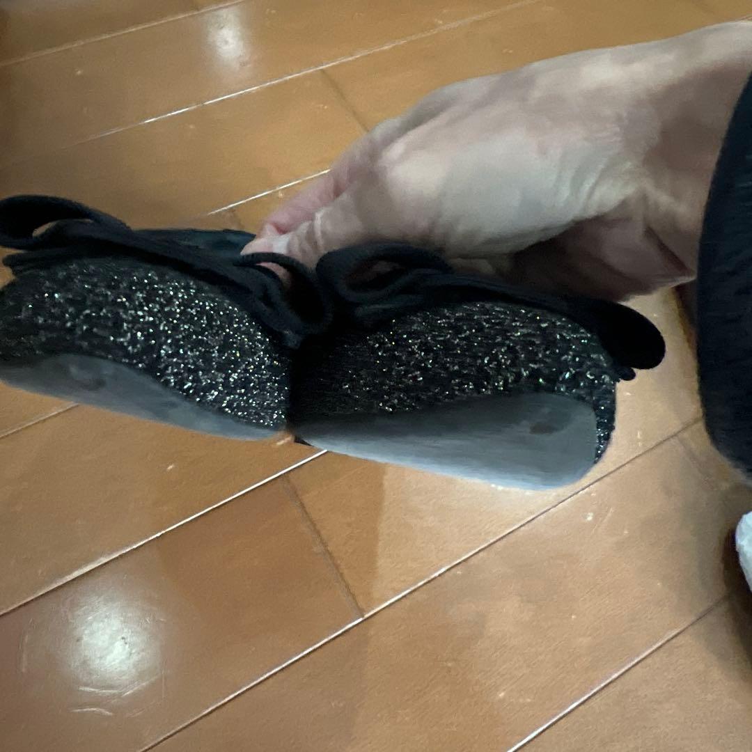 Salvatore Ferragamo ブラック フラットシューズ　6 23.5