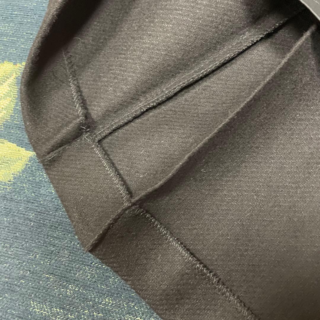 綺麗　ザラ　ZARA マント　ケープ　ブラック　ロング