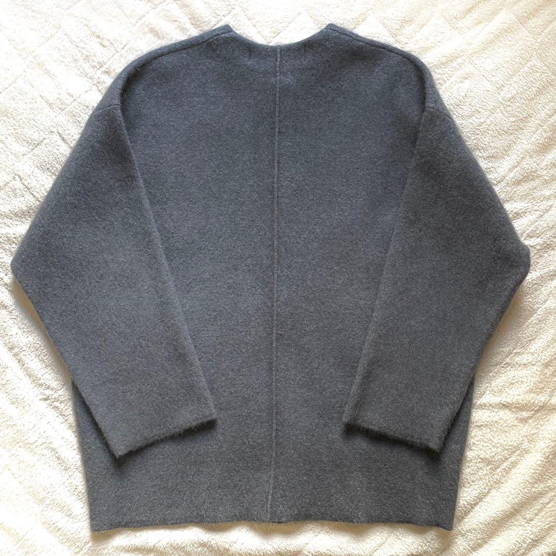 美品 ジャーナルスタンダード ダブルフェイスコクーンカーディガン ジャケット