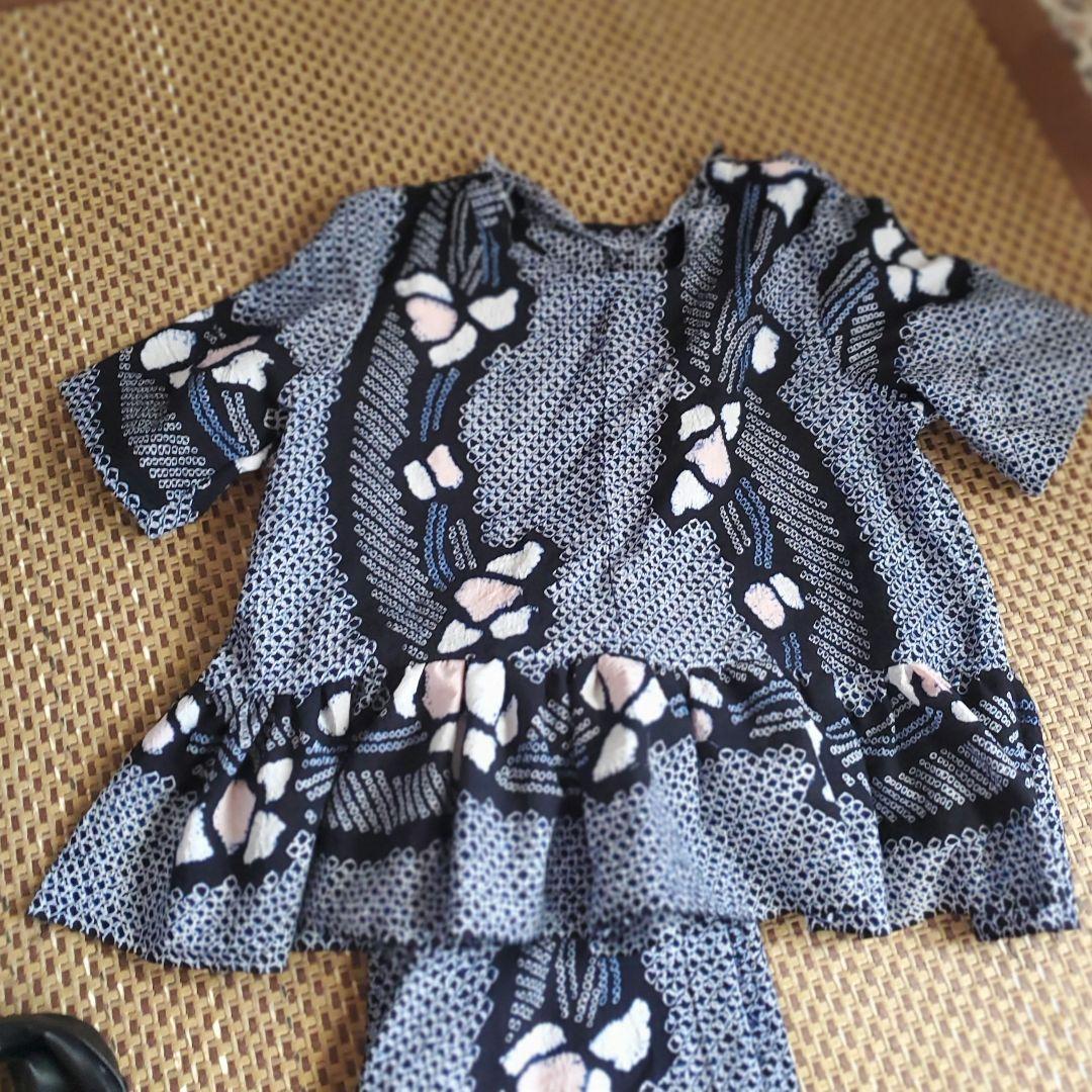 さと　有松絞りよりセットアップ