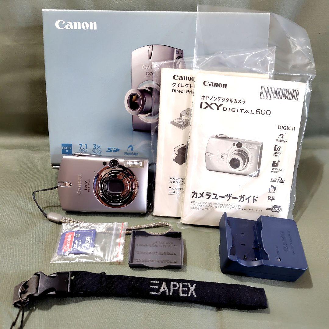 デジタルカメラ CANON IXY DIGITAL 600