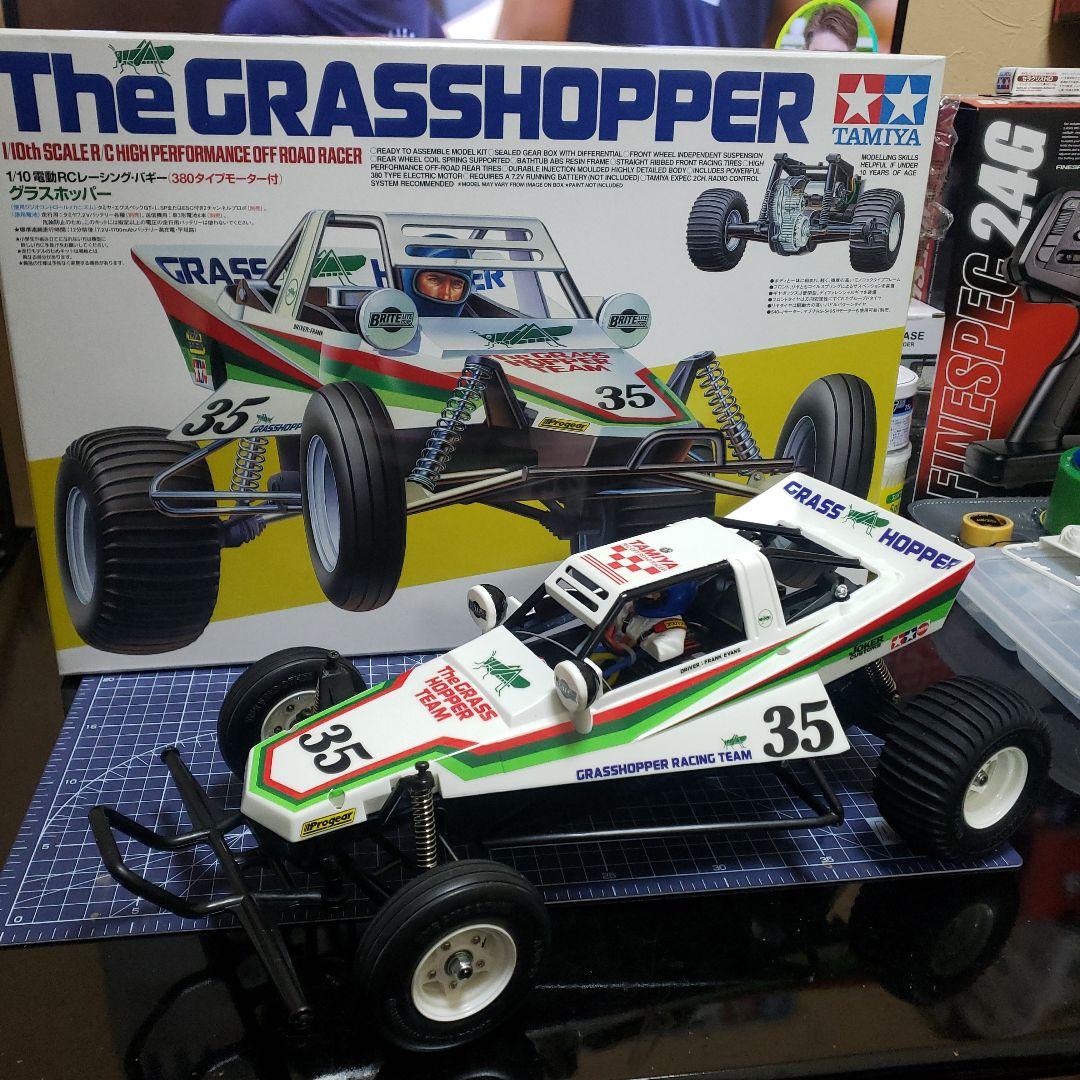 タミヤ　グラスホッパー　フルベア 540SHモーター 付き　未走行車　全部セット